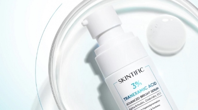 SKINTIFIC Tranexamic Acid Advanced Bright Serum (Shopee)