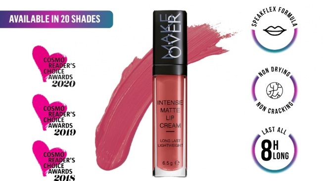 Make Over Intense Matte Lip Cream (Shopee)