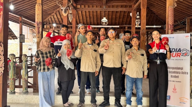 Riding PCX 160 ke Desa Wisata Krebet, Sinergi Astra Motor Yogyakarta Dukung Kelestarian Batik Kayu (Dok. Asmo)