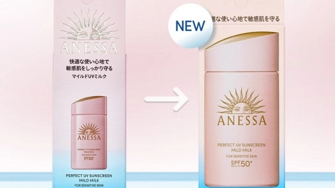ANESSA Perfect UV Mild Milk SPF50+ PA++++ (Shopee)