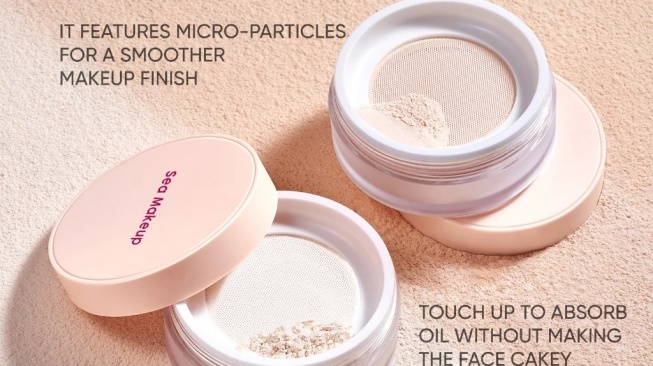 Sea Makeup Acne Blur and Set Loose Powder (Shopee)
