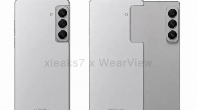 Paten hp layar gulung Samsung. [Wearview]
