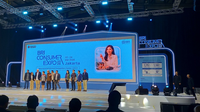 Launching BRI Consumer Expo Jakarta 2026 (22/5/2026). (Suara.com/CNR ukirsari)