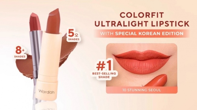 Wardah Colorfit Ultralight Matte Lipstick (Shopee)