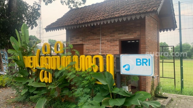 Taman Kuliner BRILian Pleret, Bantul. (Suara.com/Irwan Febri)