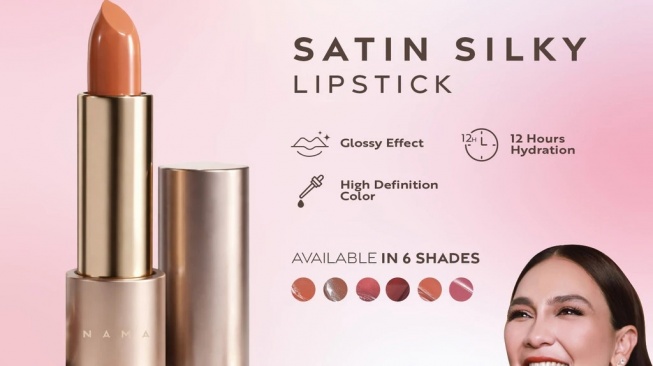 NAMA Beauty Satin Silky Lipstick (Shopee)
