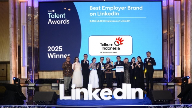 TelkomGroup Bersinar di LinkedIn Talent Awards 2025, Raih Dua Penghargaan