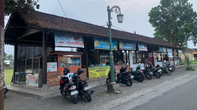 Taman Kuliner BRILian Pleret, Bantul. (Suara.com/Irwan Febri)