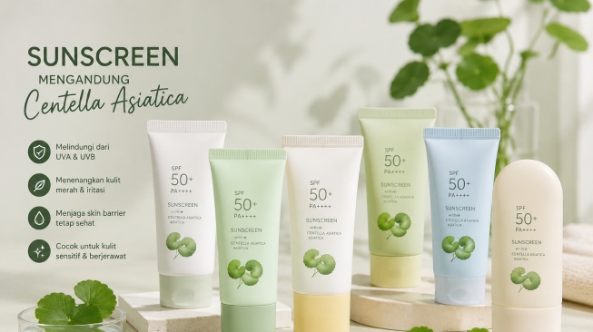 7 Sunscreen Mengandung Centella, Menenangkan Kulit Sensitif dan Berjerawat