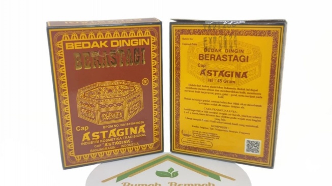 Bedak Dingin Berastagi Cap Astagina.
