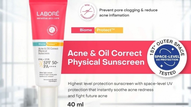Mineral sunscreen. (Shopee)