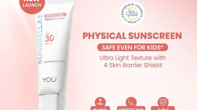Mineral sunscreen. (Shopee)
