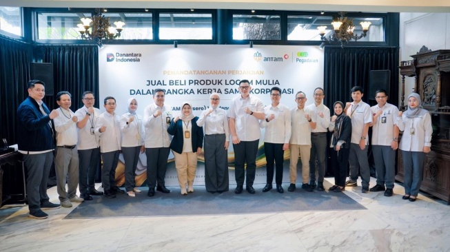 Pegadaian dan ANTAM Perkuat Sinergi Strategis untuk Kembangkan Ekosistem Emas Nasional