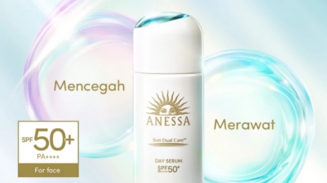 Anessa Day Serum Sunscreen SPF 50+ PA++++. [Shopee/Anessa]