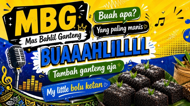 Lirik Lagu 'MBG Mas Bahlil Ganteng' yang Viral, Lengkap Asal Usulnya