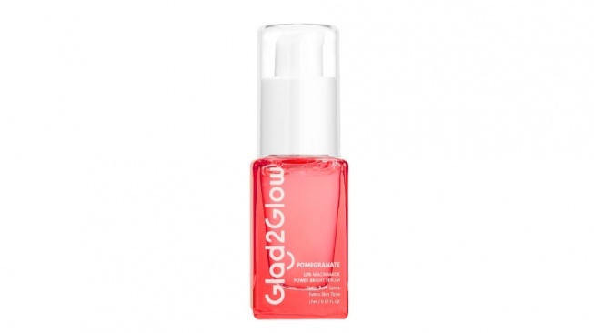 Glad2Glow Pomegranate Niacinamide Power Bright Serum (Shopee)