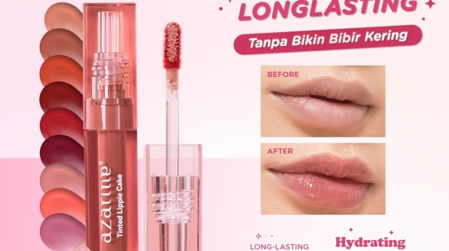 Azarine Tinted Lippie Cake (Shopee)