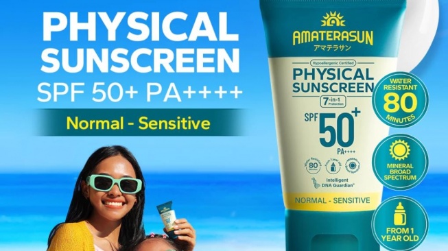 Mineral sunscreen. (Shopee)