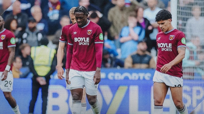 West Ham Turun Kasta setelah 14 Tahun Bertahan di Liga Inggris, Nuno Espirito Santo Minta Maaf