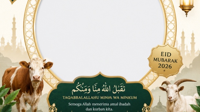 35 Twibbon Idul Adha 2026 Gratis dan Aesthetic, Cocok untuk WhatsApp hingga Instagram