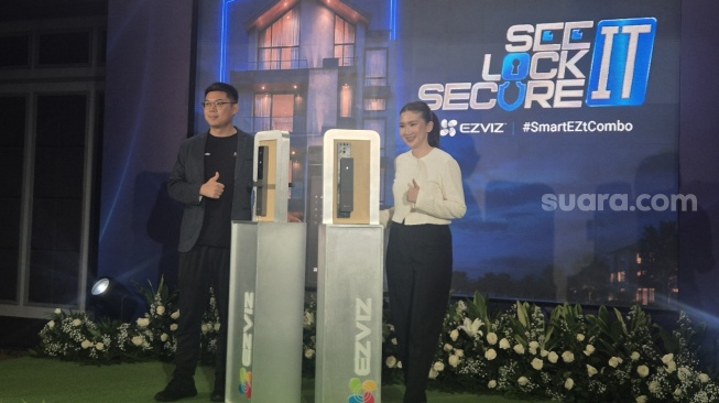 Smart Lock Ezviz Terbaru Resmi Meluncur, Bisa Buka Pintu Pakai Wajah dan Telapak Tangan