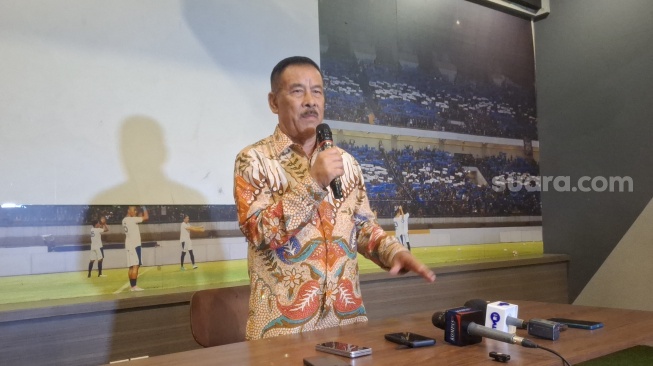 Manajer Persib, Umuh Muchtar [Rahman/SuaraJabar]
