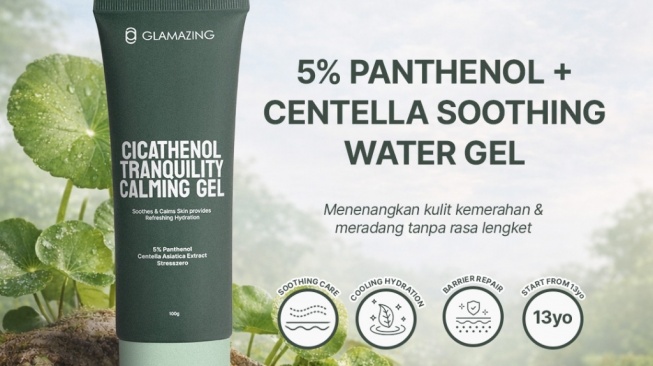 Glamazing Cicathenol Tranquility Calming Gel (Shopee)
