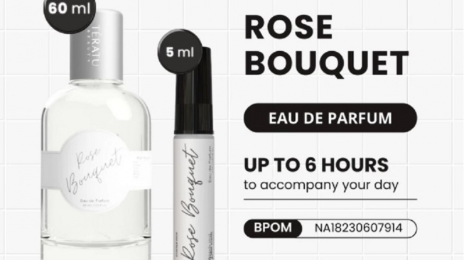 TERATU BEAUTY Rose Bouquet (Shopee)