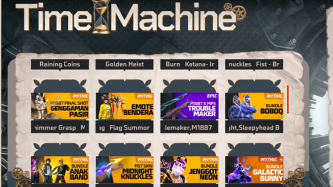 41 Kode Redeem FF Terbaru 27 Mei 2026: Jangan Asal Spin Event Mesin Waktu, Amankan MP40 Cobra