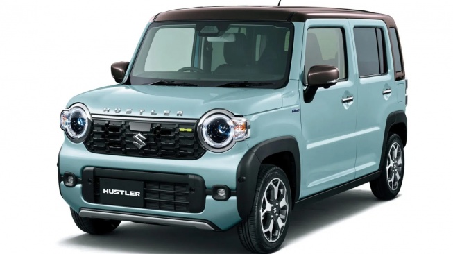 Suzuki Hustler terbaru tampil lebih gahar dengan julukan Baby Jimny untuk pasar Jepang. (Foto: Suzuki)