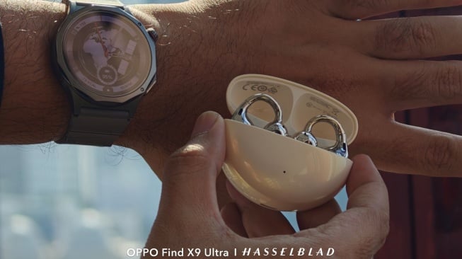 Oppo Watch X3 dan Enco Clip2 Resmi di Indonesia, Smartwatch Titanium dan TWS Stylish dengan AI
