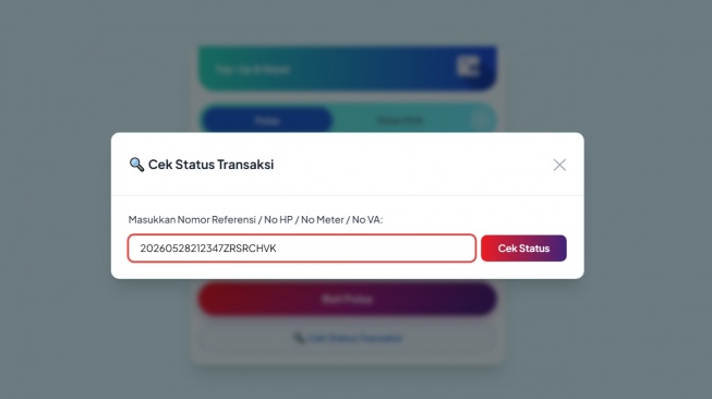Tutorial isi token listrik di Topup Suara [Screenshot Topup Suara.com]