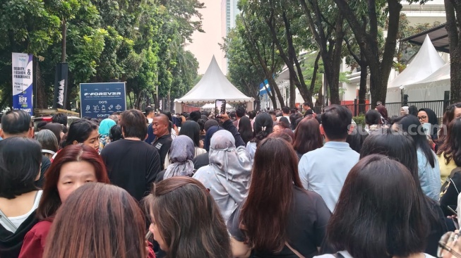 Suasana jelang konser FForever di Indonesai Arena, Jakarta, Jumat (29/5/2026). [Rena Pangesti/Suara.com]