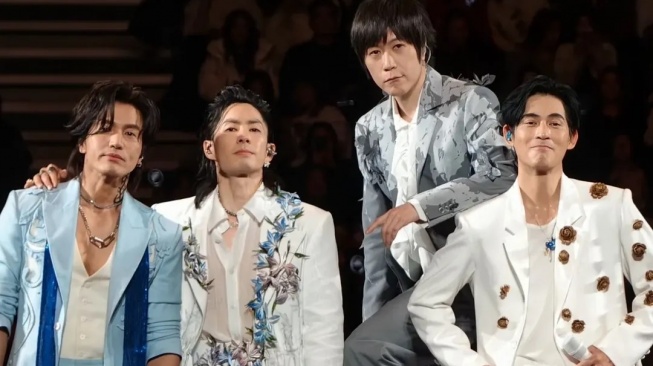 Nostalgia Pecah! F4 Reuni di Jakarta, Ajak Ribuan Penggemar Karaoke Massal OST Meteor Garden