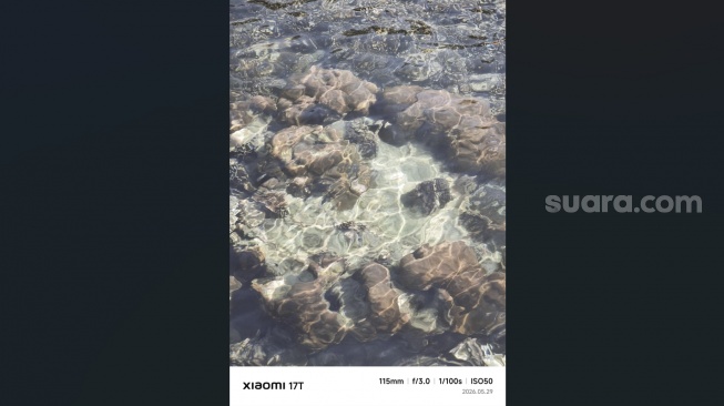 Experience Xiaomi 17T di Pulau Seribu, Jakarta, Jumat (29/5/2026). [Suara.com/Agnes]