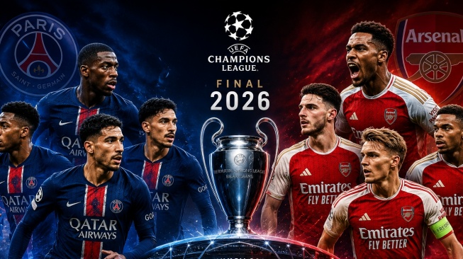 Link Live Streaming PSG vs Arsenal: Siapa Bakal Angkat 'Si Kuping Besar'?