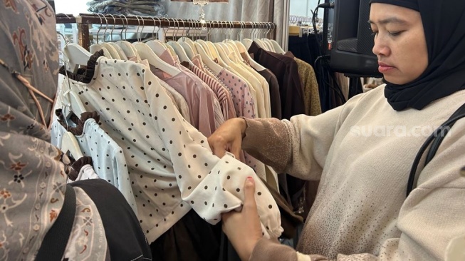 Bazar GlamLocal di Indonesia Women Fest di BSD, Tangerang Selatan, Jumat (29/5/2026). (Suara.com/Dini Afrianti Efendi)
