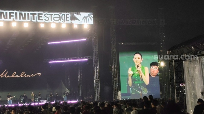 Bahas Risiko Diamuk Massa, Mahalini Tolak Permintaan Tambah Lagu di Specteve 2026: Aku Capek Viral