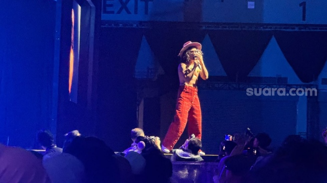 Slank di panggung Java Jazz Festival 2026 hari ketiga, Minggu, 31 Mei 2026. [Suara.com/Tiara Rosana]