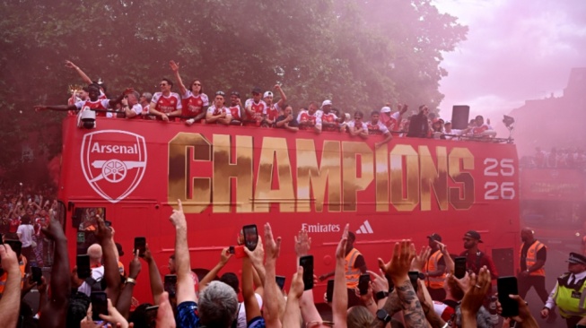 Parade Juara Arsenal Berujung Rusuh: 16 Ditangkap dan Satu Orang Ditikam