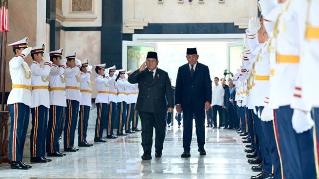 Penghormatan Terakhir Presiden Prabowo untuk Mantan Menhan Ryamizard