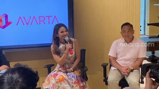 Acha Septriasa ditemui di SCBD, Jakarta Selatan pada Sabtu, 30 Mei 2026. [Suara.com/Rena Pangesti]