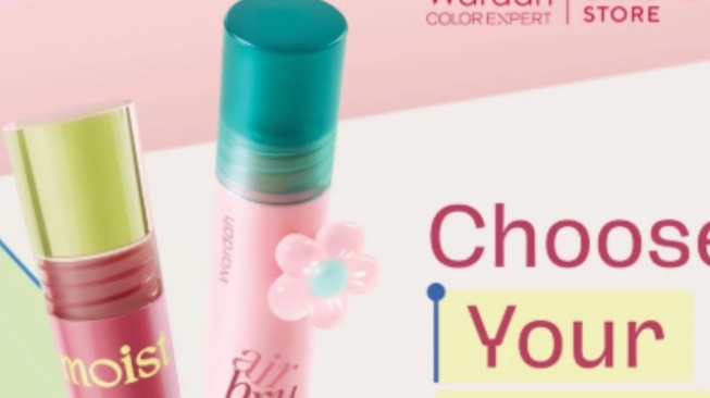Wardah Lip Tint Moist Dew Tint. [Shopee]