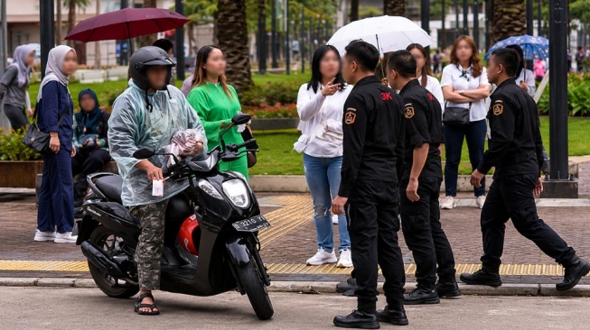 Viral Driver Ojol Dibentak Petugas Keamanan di Konser Reuni F4 di Senayan, Banjir Simpati