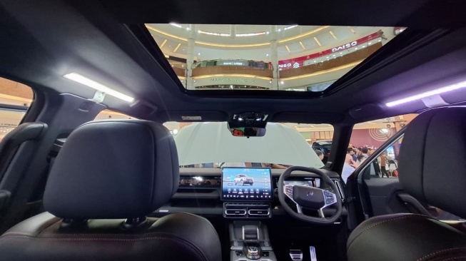Jetour T1 ramaikan segmen SUV Hybridi di Indonesia. (Foto: SUARA.COM/Manuel Jeghesta)