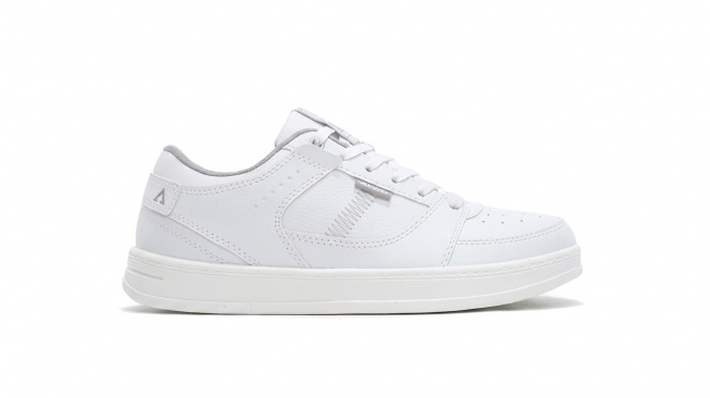 Aerostreet Hoops Low 2.0 Putih Abu Muda Putih