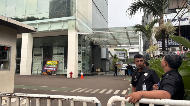 Penyidik Kejaksaan Agung (Kejagung) dikabarkan masih menggeledah kantor Badan Gizi Nasional (BGN), di Jalan Kebon Sirih, Jakarta Pusat pada Rabu (3/6/2026). (Suara.com/Dinda)