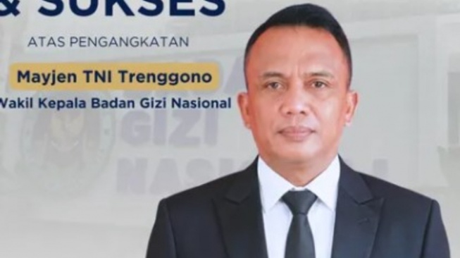 Mayjen TNI Trenggono, Wakil Kepala Badan Gizi Nasional [Instagram/badangizinasional.ri]