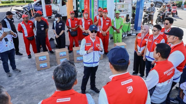 Cek Langsung Pelayanan, Dewan Komisaris Pertamina Kunjungi Sejumlah SPBU di Bali