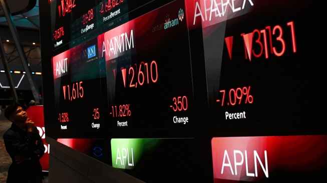 Pemicu IHSG Anjlok 3% hingga 716 Saham Merah di Perdagangan Sesi I